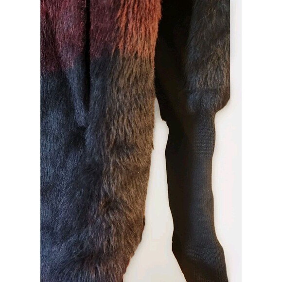 Katherine Kelly Peru Alpaca Wool Blend Ombre Coat Jacket Women’s Size 14 - Picture 8 of 12